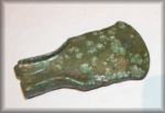 fer de hache en bronze